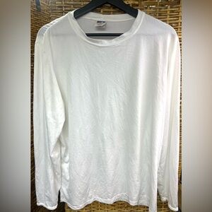Patagonia - Mens-‎ Capilene- Long Sleeve White Shirt- Size: Large, Pre-Owned